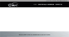 Desktop Screenshot of gmccarsales.co.uk